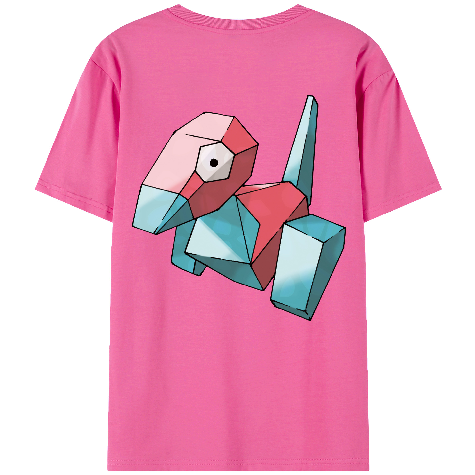 （画像用） ポケットモンスター Pokémon レディース半袖Tシャツ(バックプリント)